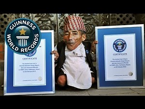 The Smallest Man Alive? - Guinness World Records