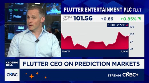 Watch CNBC's full interview with Flutter CEO Peter Jackson
