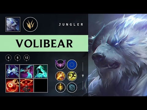 Volibear Jungle vs Diana - EUW Master Patch 25.24