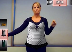 Augmented Reality App Allows You To Try Clothes Before You Buy In A Virtual Dressing Room (video)