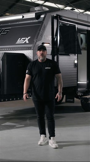 The LCX Freelander 18'9" off-road rig from Lotus Caravans is the ultimate partner for weekend warriors and full-time lappers alike. It's a purpose-built model, designed for vehicles like Rangers and Land Cruisers, and anything with a 3.5-tonne towing capacity. Built tough, the LCX Freelander retains the signature strength and steadfast durability that all Lotus Caravans models are famous for. But - it's super lightweight. The all-new S&M Gen 2 Charcoal Chassis is 40-50 kilograms lighter than a t