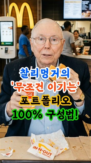 찰리멍거의 '무조건 이기는' 포트폴리오 구성법! #찰리멍거 #포트폴리오 #종목추천 #주식투자