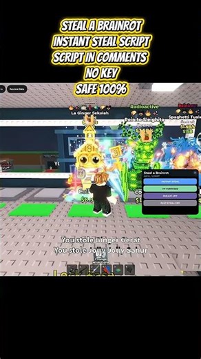 🎄NEW! 🎅 STEAL A BRAINROT INSTANT STEAL SCRIPT ｜ OP SCRIPT ｜ KEYLESS ｜ FREE!