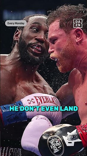 Terence Crawford speaks on Canelo's power on fight night 👀 #shorts