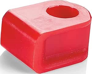 WARN 101550 Winch Cable Shackle Isolator for Epic Sidewinder Shackle, Red