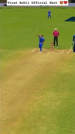Virat Kohli Official Shot 🤩🔥 #realcricket24bowlingtips #cricket #rc22release #realcricket24 #ipl