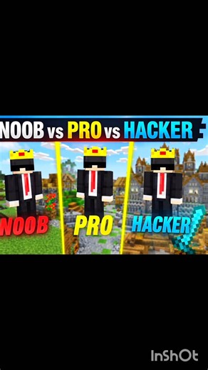 NOOB vs PRO vs HACKER 😱 Minecraft Battle! कौन जीतेगा?