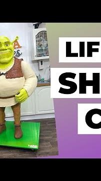 Lifesize Shrek cake by Lara Cakes