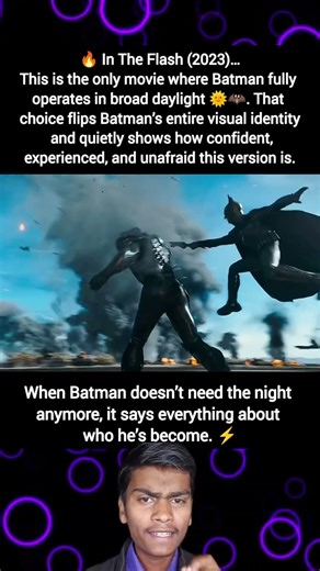 Why_Does_Batman_Fight_in_Daylight_in_The_Flash__2023_ #shortsfeed