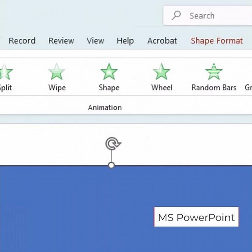 MS PowerPoint Using Animation Triggers