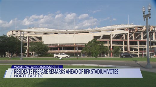 Residents prepare to speak ahead of RFK Stadium votes