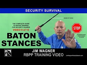 Baton Stances Training Video 9 of 15 by Jim Wagner