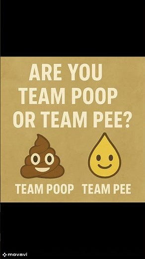 What’s Harder to Hold In… Poop 💩 or Pee 🚽? | Team Poop vs Team Pee