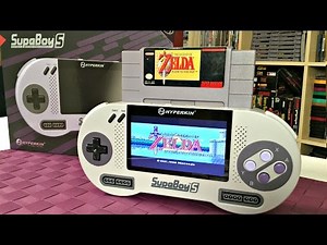 A Portable SNES - SupaBoy S Review: Is it New & Improved?!