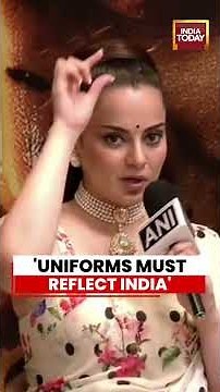 Uniforms Must Reflect India | Kangana Ranaut Calls For Indianised Nursing Dress Code Debate