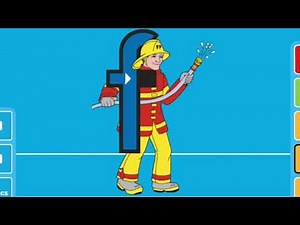 Letterland handwriting verse, letter “f” Firefighter Fred