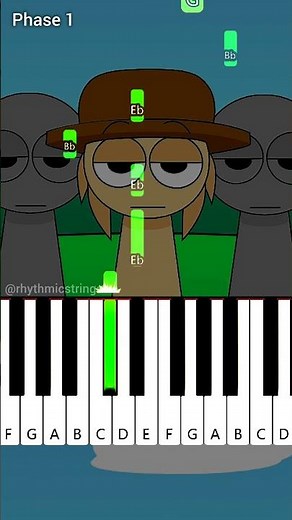 Tunner - Sprunki Pyramixed | Piano Tutorial #shorts