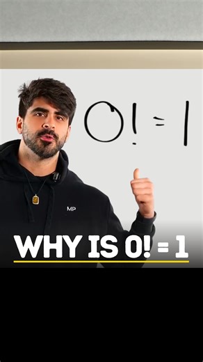 1.5K views · 42 reactions | Why Does 0! = 1? Let Me Explain勞 [Factorials, Why Is Zero Factorial 1, Zero Factorial, Factorials Explained, Factorials For Beginners, Maths For Beginners, Maths Explained, MyEdSpace, NeilDoesMaths, Maths Tutor, Maths Teacher] | Neil Does Maths | Facebook