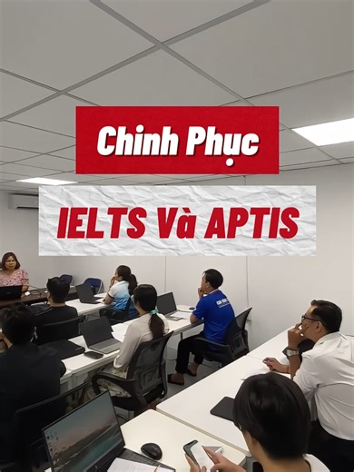 📚 KHÓA HỌC APTIS & IELTS MỚI - ĐĂNG KÝ NGAY HÔM NAY! 📚 ✅ CÁC KHÓA HỌC MỞ ĐĂNG KÝ: - APTIS: Luyện thi chứng chỉ B1, B2, C1 - IELTS: Lộ trình đạt mục tiêu 5.5 và 6.5 👨‍🏫 ĐỘI NGŨ GIẢNG VIÊN CHUYÊN NGHIỆP: - Giảng viên đạt chuẩn quốc tế (C1, IELTS 8.0 ) - Tỷ lệ hỗ trợ 1:1 giữa giáo viên và học viên - Giàu kinh nghiệm giảng dạy và tận tâm với từng học viên 🌟 CAM KẾT CHẤT LƯỢNG: - Đảm bảo đầu ra: Nếu không đạt kết quả như mong muốn, được học lại MIỄN PHÍ - Lộ trình học tập cá nhân hóa cho từng họ