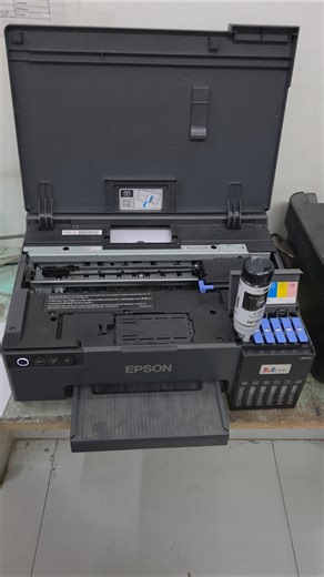 Epson L8050 Ink Refill #epsonl8050 #pvccardprinter