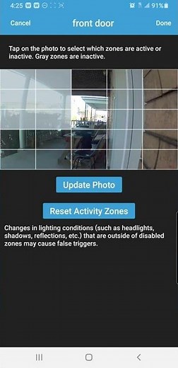 Blink home security camerasHow to set activity zones for camera trigger sensitivity