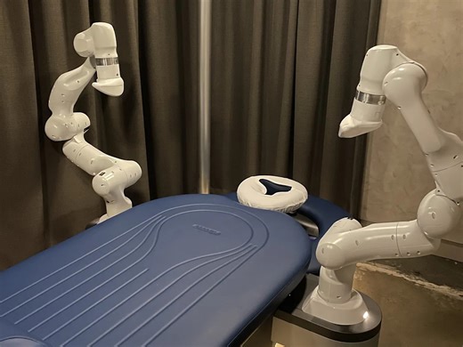 I visited a high-tech spa and got a massage from an AI robot. It was genuinely relaxing, but I don't think I'll go back.