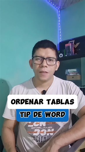 Trucos para Ordenar Tablas en Word desde el Celular
