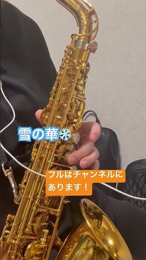 雪の華/中島美嘉 アルトサックス