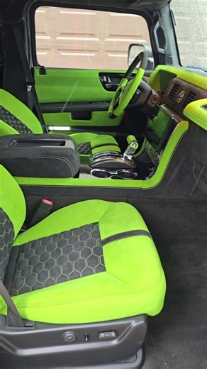 full custom interior on 2008 Hummer H2