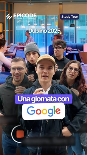 Un’intera GIORNATA con Google? 🤯 Ebbene sì! I nostri Epicoder ci hanno raccontato a caldo la loro esperienza dopo un’intensa giornata immersiva negli uffici di @google, insieme ai dipendenti e a chi vive l’azienda ogni giorno 💻 Un’occasione per toccare con mano una big tech più vicina di quanto sembri 💼 #epicode #intervista #studenti #google #creator #googleoffice #vlog #perte | Epicode