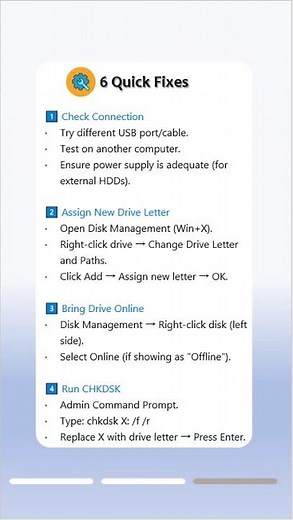 Drive Shows in Disk Management but NOT Explorer? Fix It Fast!#windowstips
