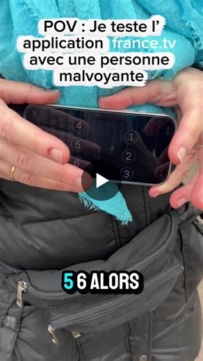 #ios #accessibility #accessibilitenumerique #swift #swiftui #voiceover #braille #ux #productdesign #inclusion #mobileapp #francetv | Mickaël MAS