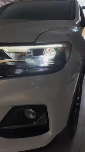 Clear Projector Beam Upgrade for Car Headlights #Shorts