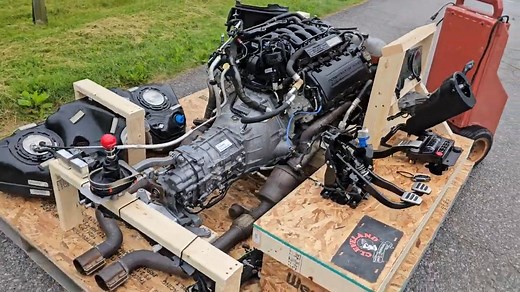 We have DROPPED the price on this 5.2L Voodoo Shelby GT350 Engine Turn Key Pallet! Be sure to take advantage of this killer deal!! Let us know if you're interested. Link below for full pricing and details! https://clevelandpap.com/shop/engine-packages/2016-mustang-shelby-gt350-5-2l-voodoo-engine-6-speed-manual-trans-turnkey-45k-miles/ | Cleveland Power And Performance