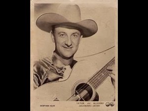 Wilf Carter - My Mountain High Yodel Song (1954).