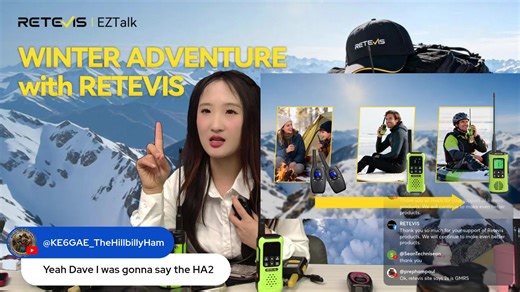 � This is a sharing and guiding livestream!� This is the last one livestream in 2025! � I am waiting for u! Are you ready to gear up for your next adventure? Join us on 202５.12.30 ,４ｐｍ（PST） for a special Retevis livestream where we break down exactly how to choose the perfect walkie-talkie for your needs—whether you're camping with family, trekking through harsh terrain, conquering water sports, or exploring frozen landscapes! � What to Expect: � Step-by-Step Guide:We’ll simplify the selection p