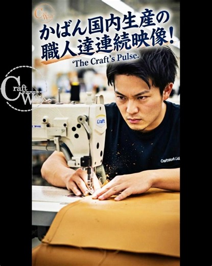 なぜ日本のバッグ工場は減った？それでも東京でカバン国内生産を貫く職人たちの超絶技法【バッグOEM・サンプル製造】 #クラフトワーク #バッグ国内生産 #日本バッグ工場 #ミシン技 #かばん国内工場