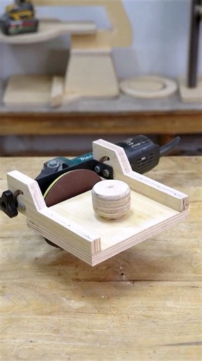 Build DIY Woodworking Hand Disc Sander