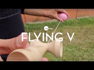 Kendama USA - Trick Tutorial - Intermediate - Flying V