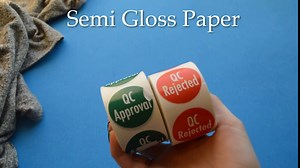 Red with White QC Rejected Stickers 1.5 Inch Round Circle Dots 500 Adhesive Labels On A Roll for Quality Control Inventory Rejection Tagging and Manufacturing Use Made in The USA