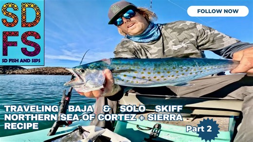 Solo skiff journey in Baja: Northern Sea of Cortez exploration + Sierra recipe adventure part 1