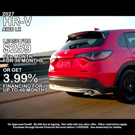 2027 Honda HR-V · LX