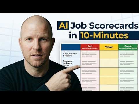 How to Build an AI Job Scorecard in 10 Minutes