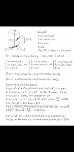 Particle Kinematics Formulas for describing motion in different coordinate systems - Cartesian, cylindrical, polar, and natural coordinates � These are fundamental relations for expressing position, velocity, and acceleration for a moving particle. � On the next page, you can also see an example where we use these formulas in Cartesian coordinates to describe the motion of a point moving along a cylindrical helix #physics #usa #italia #germany #india #Pakistan #belgium #italy #canada #mexico #ar