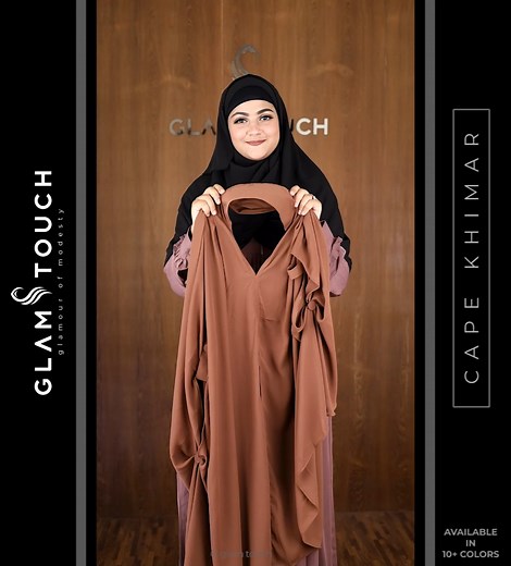 39K views · 202 reactions | Step Up Your Hijab Style With Our Multi Use Ready Khimar Hijab You Can Use it as a Cape, Cover-up, Ready Hijab More Than a Khimar Hijab. ☑️ Find More: www.glamtouch.com.bd ☑️ Follow us on Instagram: www.instagram.com/glamtouch.official | Glam Touch | Facebook