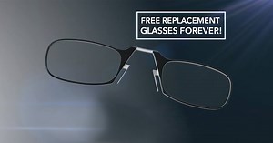Never forget your reading glasses again! Indestructible, comfortable design, and guaranteed for life! | ThinOptics