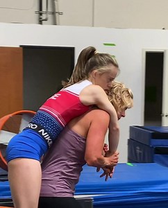 878K views · 10K reactions | Sometimes you need to take a step back in order to move forward! In order to get my legs together on vault you can see the new strategy 藍 Correcting a few form issues on my back walkover on beam as well 殺露‍♀️❤️ | Chelsea Werner | Facebook