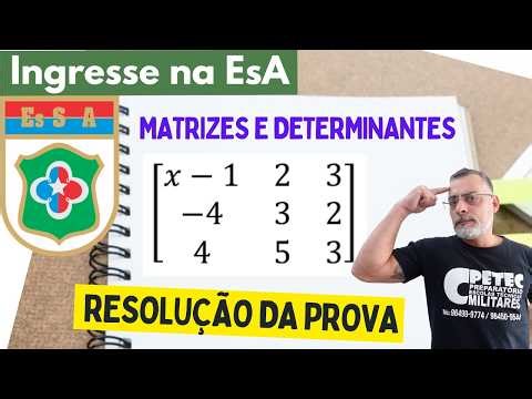 EsA - 2025/2026 [Question 12]. Matrices and Determinants.