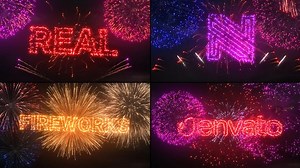 Download Fireworks Logo & Titles - FREE Videohive - aedownload.com
