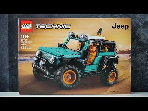 LEGO Technic 42227 Jeep Wrangler Rubicon - LEGO Speed Build Review